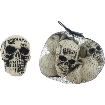 Halloween lebka v tašce, 6 ks X5890