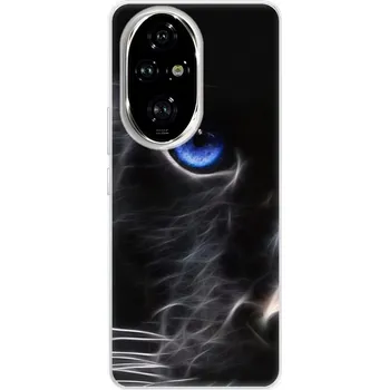 Pouzdro na mobilní telefon Odolné silikonové pouzdro iSaprio - Black Puma - Honor 200 Pro