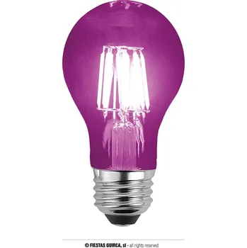 Karnevalový doplněk Guirca Fialová LED žárovka 5W