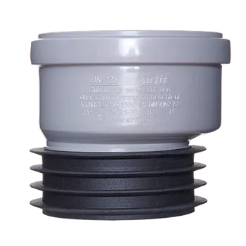 Kanalizační potrubí MIDAS Nástčné hrdlo - excentrické ( do kameniny) DN125/125