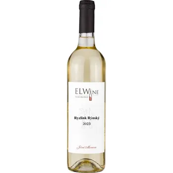 Ryzlink rýnský 2023, moravské zemské víno, ELWINE Velké Bílovice, polosuché