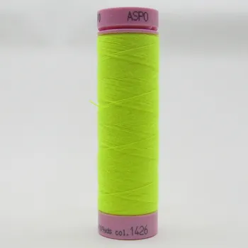 Nit AMANN ASPO PES 120 reflexní žlutá 100m (Nit AMANN ASPO PES 120 reflexní žlutá 100m)