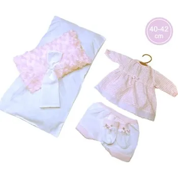 Doplněk pro panenku Llorens M740-42 obleček pro panenku miminko NEW BORN velikosti 40-42 cm