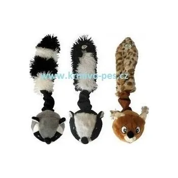 Hračka pro psa Skinneeez Hračka pes Míč s ocáskem pískací 26cm