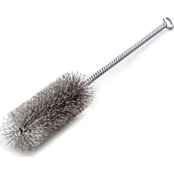 Drátěný kartáč Lessmann 542507 | Válcový kartáč s poutkem průměr 15x300 / nerezový drát