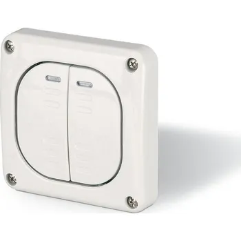 vypínač SCAME Vypínač PROTECTA č.5B na omítku bílá IP66 137.5221