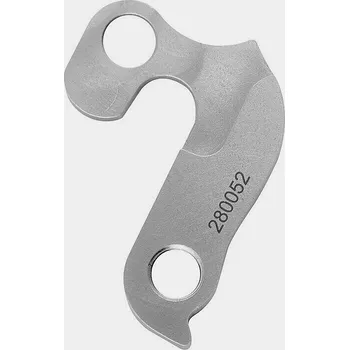 přehazovačka intec patka přehazovačky 280052 frézovaná elox stříbrná