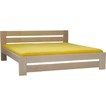 Postel Dřevěná postel Bruno 200x180 Dub Doprava ZDARMA.