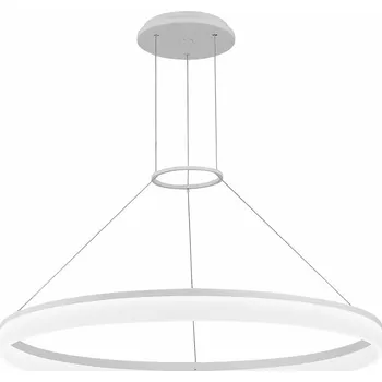 LEDS-C4 LED závěsné svítidlo CIRC Round, Ø 80 cm, bílá, hliník - Doprava zdarma