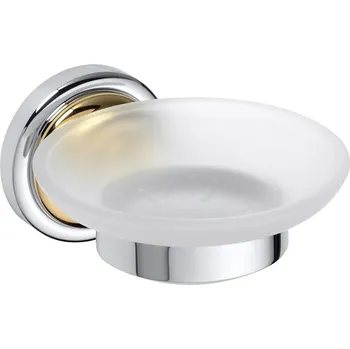 Mýdlenka Mýdlenka Bemeta Retro pískované sklo/zlatá/chrom