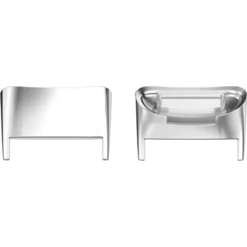 Příslušenství k chytrým hodinkám eses Konektor pro Fitbit Charge 5, 6 - Stříbrný, 2 kusy