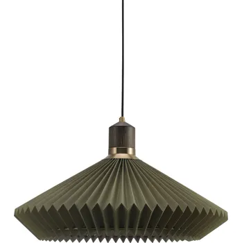 Halo Design lustr Paris 56 Varianta: 1 x E27, Ø560 mm, zelená, textil