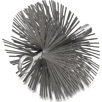 Komínová štětka Lessmann 507005 | Komínový kartáč s okem a vnitřním závitem průměr 300x160 / vnútorný závit M12