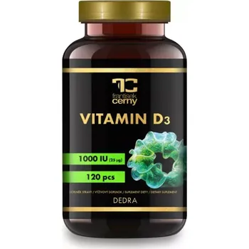 DEDRA VITAMIN D3, 120 kapslí (1000 IU, doplněk stravy)