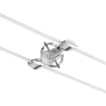 Průmyslové svítidlo LINEA LIGHT Spot k lankovému systému 230V Varianta: 1 x 50 W, GU10, IP20, chrom