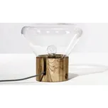 Stolní lampa z ručně foukaného skla Brokis Muffins