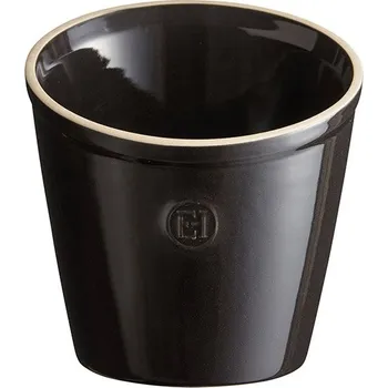 Dóza na potraviny Emile Henry Keramická nádoba na kuchyňské nástroje, 14 x 14 cm, černá 710218