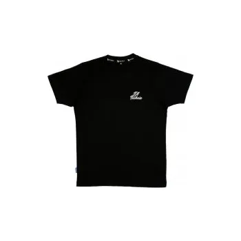 Pánské tričko Designové černé tričko s tlumičem na zádech by Sourkrauts - Velikost XL