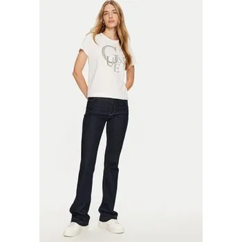 Pánské tričko Guess T-Shirt W4BI16 I3Z14 Bílá Regular Fit M