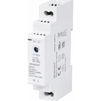 spínaný zdroj Napájecí zdroj Yingjiao DIN YSDS 12V 1,25A 15W