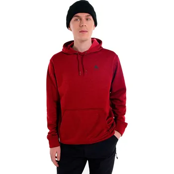 Pánská mikina Technická mikina Burton Oak Pullover deep red heather S 2025 - Odesíláme do 24 hodin