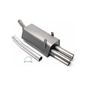 Tlumič výfuku Sportovní tlumič výfuku 2x76mm BMW 3 Kabriolet (E36) - 320i+323i