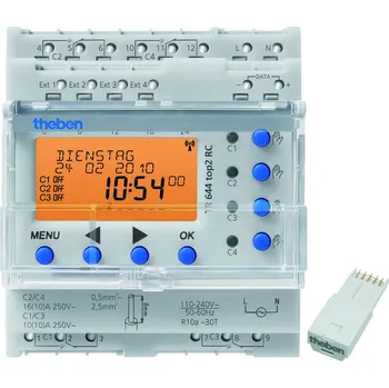THEBEN Hodiny spínací TR 644 top2 RC 16A 240V IP20 6440300