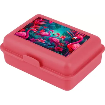 Svačinový box Baagl Box na svačinu Plameňáci 313623
