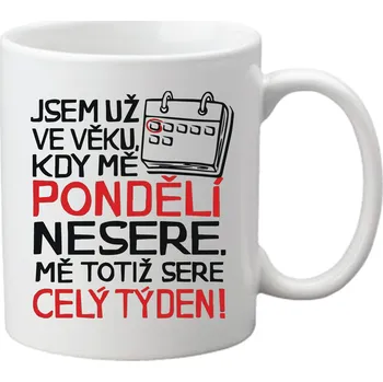 Sada nádobí Hrnek - PONDĚLÍ