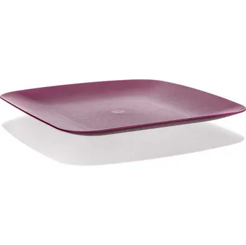 Talíř Talíř mělký hranatý BANQUET Culinaria 23,5x23,5 cm bordó