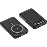 Multifunkční powerbanka s Magsafe 10000 mAh - černá