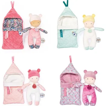 Doudou Jolijou Miminko v navlékací peřince 20 cm