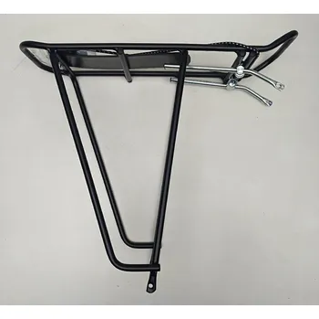 nosiče na kolo nosič EXU Al trubičkový s gumicukem černý