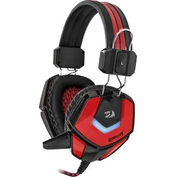Sluchátka Herní sluchátka Defender Ridley s mikrofonem, červeno-černá (PC)