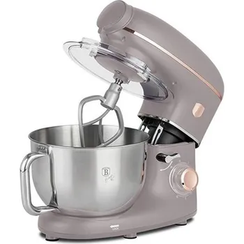 Kuchyňský robot BERLINGERHAUS Kuchyňský robot s mlýnkem a mixérem 1500 W Taupe Collection BH-9530 + ECO Taška z recyklované bavlny v hodnotě 119,-