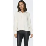 Jacqueline de Yong JDY dámská košile Diego s dlouhým rukávem krémová Velikost: L