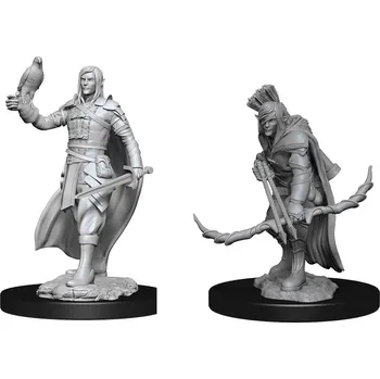 Figurka D&amp;D - Elf Male Ranger - Unpainted (Dungeons &amp; Dragons: Nolzur's Marvelous Miniatures)