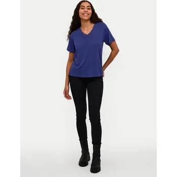 Pánské tričko Kaffe T-Shirt 10508581 Modrá Regular Fit XL