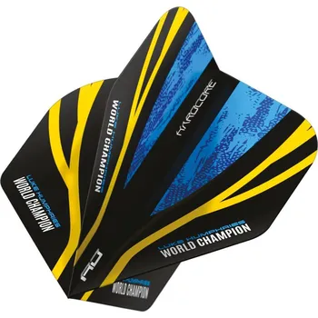 Šipka Letky na šipky Red Dragon Luke Humphries WC Hardcore standard, 100 mikronové