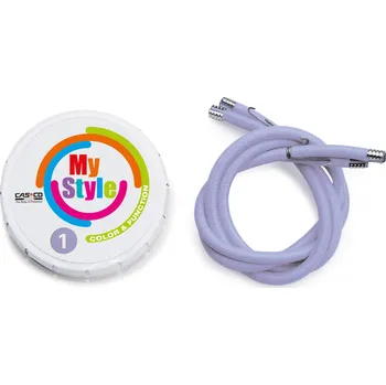 Jezdecká přilba CASCO Proužky MyStyle na helmy CASCO, 2 ks, violet XL