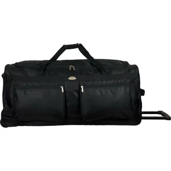 Cestovní taška Velká cestovní taška na 3 kolečkách XL 120 l Laurent B-90 černá