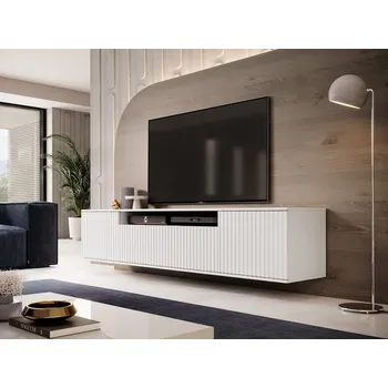 Televizní stolek TV stolek závěsný Agnes - Bílá