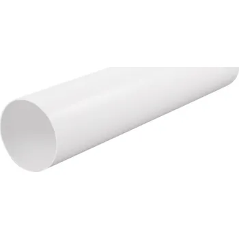 Ventilace HACO V 129x1000 ventilační systém 129x1000mm, kulatý kanál, bílá