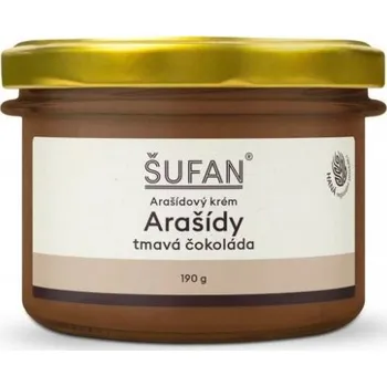 Arašídy s tmavou čokoládou Šufan 190g