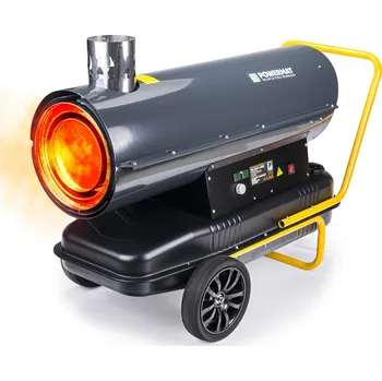 Průmyslové topidlo Powermat Naftové topidlo 65 kW LCD termostat Nádrž 68L Průtok 1100 m³/h PM-NAG-65MK