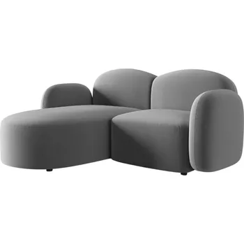 Pohovka Micadoni Sametová rohová pohovka Blair 194 cm, levá