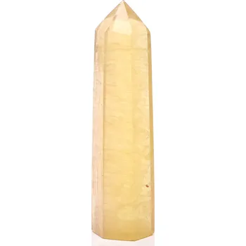 Drahý kámen Magieprirody.cz Obelisk Fluorit žlutý špice 94 g - 9,1 cm #C441