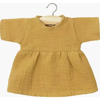 Minikane Hnědé mušelínové šatečky Faustine