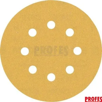 Brusný papír Bosch Brusný papír do excentrické brusky na barvu na dřevu a tvrdé dřevo Bosch C470 EXPERT - 125mm, zr.180, 8 otvorů (2608900913)