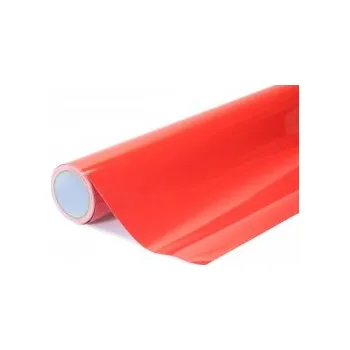 Polep vozidla Lesklá červená auto wrap fólie 152x100cm - interiér/exteriér